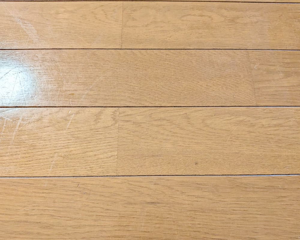 フローリング床洗浄の実績